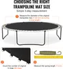 VEVOR Ersatz-Trampolinmatte Sprungmatte für 396 cm Rahmen, Produktbild-Vorschau 4