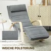 HOMCOM Schaukelstuhl Schaukelsessel mit Massagefunktion, Produktbild-Vorschau 6