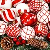 Boules de Noël en plastique Set de 30 boules de Noël 6 cm Voir les images du produit 4