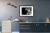 MuchoWow® Gerahmtes Poster Tiere - Löwe - Schwarz - Weiß - Produktbild-Vorschau 5