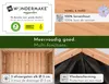 WONDERMAKE Lit surélevé en bois de cerisier, grand pour le Voir les images du produit 2