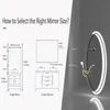 Vrygle oválné LED koupelnové zrcadlo s osvětlením 60×80 cm, Náhled obrázku produktu 19