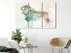 Italienischer Leinwand Leinwandbild - Colourful King (3 Produktbild-Vorschau 2