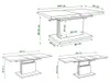 All4All Couchtisch Asti Sonoma Eiche, Kaffeetisch , Produktbild-Vorschau 5