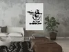 Vliesstoff Leinwandbild - Contrast Duel (1-part) - Banksy Produktbild-Vorschau 2