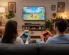 Joy Con Lenkrad Set für Nintendo Switch 1 und 2 – Orange & Produktbild-Vorschau 2