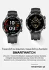 Smartwatch voor heren met telefoonfunctie, geschikt voor Productafbeelding-voorbeeld 8