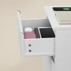 Noční Stolek, Příruční Stolek, 3 Zásuvky, Zkosené Hrany, 2 Náhled obrázku produktu 7