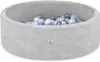 MISIOO Piscina di palline per neonati 90x30 cm con 200 Anteprima dell’immagine prodotto 3