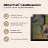 KitchenYeah© Herdabdeckplatte Elefant - Tiere - Sand - Produktbild-Vorschau 6