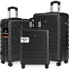 DEUBA® Set de 3x Valises Rigides M, L, XL - Serrure Voir les images du produit 1
