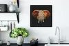 MuchoWow® MuchoWow® Gerahmtes Poster Elefant - Tiere - Produktbild-Vorschau 3