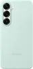 The back of a mint-colored Samsung phone case with a camera bump. Produktbild-Vorschau