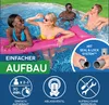 People enjoying a pool party in an inflatable pool. Produktbild-Vorschau