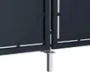 vidaXL Gartentor aus Stahl 300 x 150 cm Anthrazit Produktbild-Vorschau 3