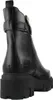 A black Guess Chelsea boot with a thick platform sole is shown from a side-rear angle against a white background. Voir les images du produit