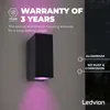Ledvion - Smart LED Wandleuchte - Cube Schwarz  - Produktbild-Vorschau 4