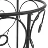 Regenschirmständer Vintage-Stil Metall 26 x 46 cm Schwarz , Produktbild-Vorschau 5