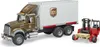 BRUDER Mack Granite UPS Logistik LKW 0 0 0 0 Anteprima dell’immagine prodotto 1
