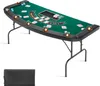 Tavolo da poker pieghevole VEVOR per 7 giocatori (183 cm) Anteprima dell’immagine prodotto 1