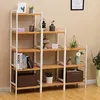 Artenat Regál Tier, 142 cm, bambus Náhled obrázku produktu 3