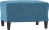 vidaXL Podnožka modrá 60x50x41 cm Velvet Náhled obrázku produktu 1