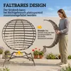 Outsunny Papasansessel Gartenstuhl 1 sitzer Korb-Stuhl mit Produktbild-Vorschau 6