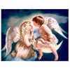 Malen nach Zahlen XXXL 5d Diamond Painting Engel im Himmel Produktbild-Vorschau 1