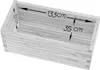 Pflanzkasten Holz mit Vlies 140x42x38cm naturbraun - XXL Produktbild-Vorschau 5
