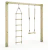Balançoire Wickey Aero Star en bois avec 2 sièges en bois Voir les images du produit 4