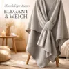 Alpenfaser™ Langer Poncho Schal Cape Halstuch Umhängetuch Produktbild-Vorschau 2