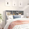 vidaXL Čelná doska s policami Grey Sonoma 120x19x103,5 cm Náhľad obrázku produktu 2