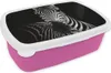 KitchenYeah® Lunchbox Brotzeit Brotdose 17x11 cm Zebra - Produktbild-Vorschau 1