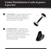 Set da massaggio Biostile: pietra Gua Sha e rullo di giada Anteprima dell’immagine prodotto 3