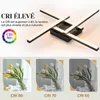 ZMH LED plafonnier noir 20W blanc chaud 3000K plafonnier Voir les images du produit 6
