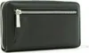 L.CREDI portafoglio Perla Zip Around Wallet Black nero Anteprima dell’immagine prodotto 5