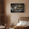 Weltkarte Bilder für Wohnzimmer 120x80 cm 1 tlg Modern Produktbild-Vorschau 5