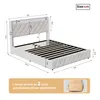 INONEFT Boxspringbett 140x200 cm mit LED und USB-Ladegerät, Produktbild-Vorschau 13