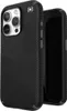 A black Speck Presidio2 Griff phone case for an iPhone 15 Pro is shown from a diagonal angle. Náhľad obrázku produktu