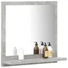 A bathroom mirror with a shelf holding several dispensers and bottles. Produktbild-Vorschau