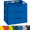 3x BURI Fleischkiste E2 Blau 60x40x20cm Lagerkiste, Produktbild-Vorschau 1