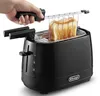 De’Longhi CTLAP2203.BK, 2 Scheibe(n), Schwarz, Tasten, Produktbild-Vorschau 1
