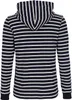 modAS Damen Kapuzenshirt Langarmshirt gestreift - Produktbild-Vorschau 3