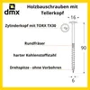 DMX - Tellerkopfschrauben 6x90 - Konstruktionsschrauben - Produktbild-Vorschau 2
