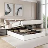 UnboxG Polsterbett 160x200 cm Teddyplüsch Creme mit Produktbild-Vorschau 1