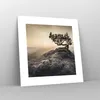 Poster - Poster ohne Rahmen - Alt Kiefer Berge - 30x30 cm - Produktbild-Vorschau 7