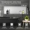 LuxeBath Nástěnná výklenek z nerezové oceli, 90x30x10 cm, Náhled obrázku produktu 2