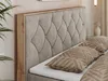 MKS MEBLE Boxspringbett 140x200 mit Bettkasten Eiche, Produktbild-Vorschau 3