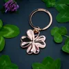 FABACH Glücksbringer Kleeblatt Schlüsselanhänger Shamrock - Produktbild-Vorschau 5