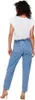 Only Cuba Slouchy Hochtaillierte Jeans Blau L / 34 Damen Produktbild-Vorschau 2